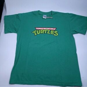 TMNT 2005 Mens Green T Shirt M Mirage Studios Teenage Mutant Ninja Turtles Hero